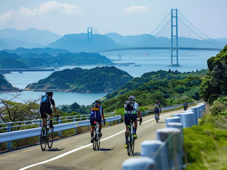 Recorre en bicicleta el Shimanami Kaido en Setouchi y descubre las islas