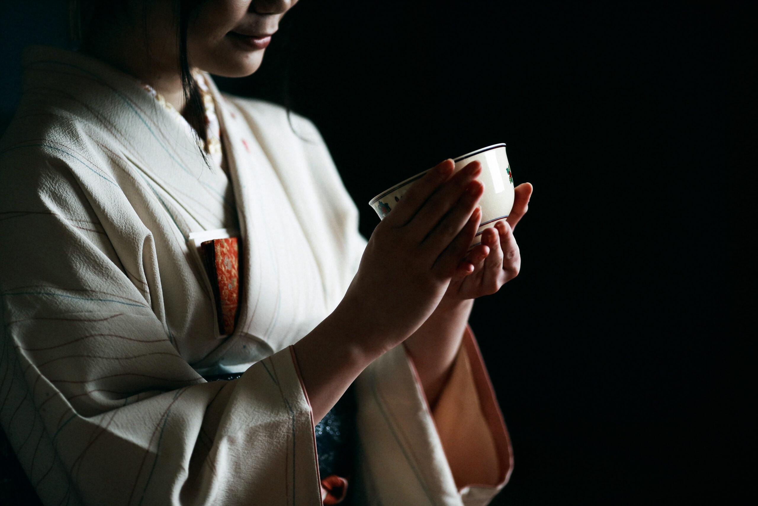 着物を着た女性