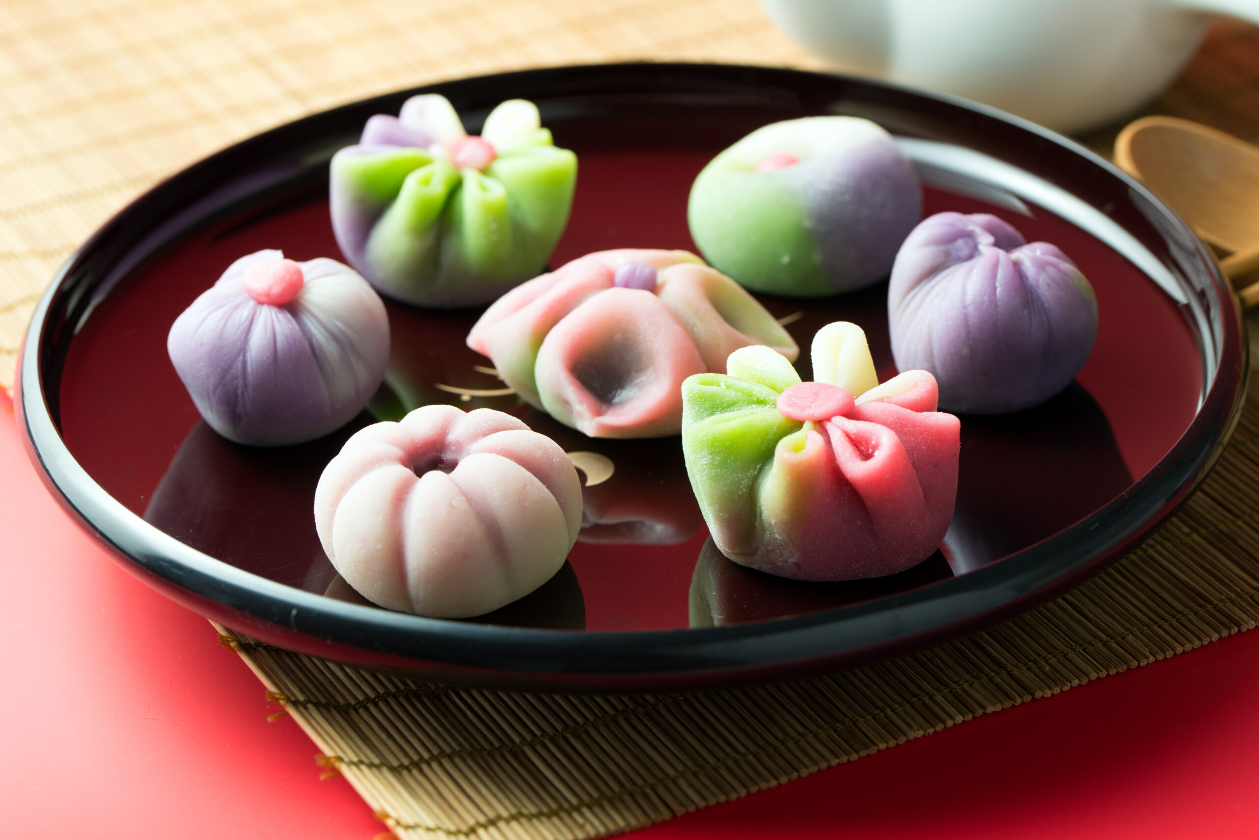 Japanese traditional confectionery wagashi